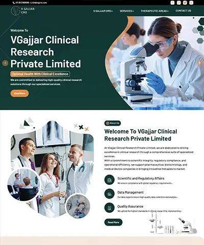 VGajjar Clinical Research Private Limited